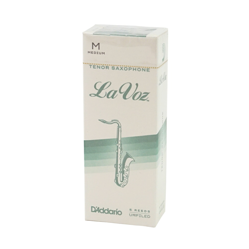 D Addario Woodwinds Rico Rkc05md ラ ボーズ テナー サックス M アンファイルドカット 5枚入 春新作の