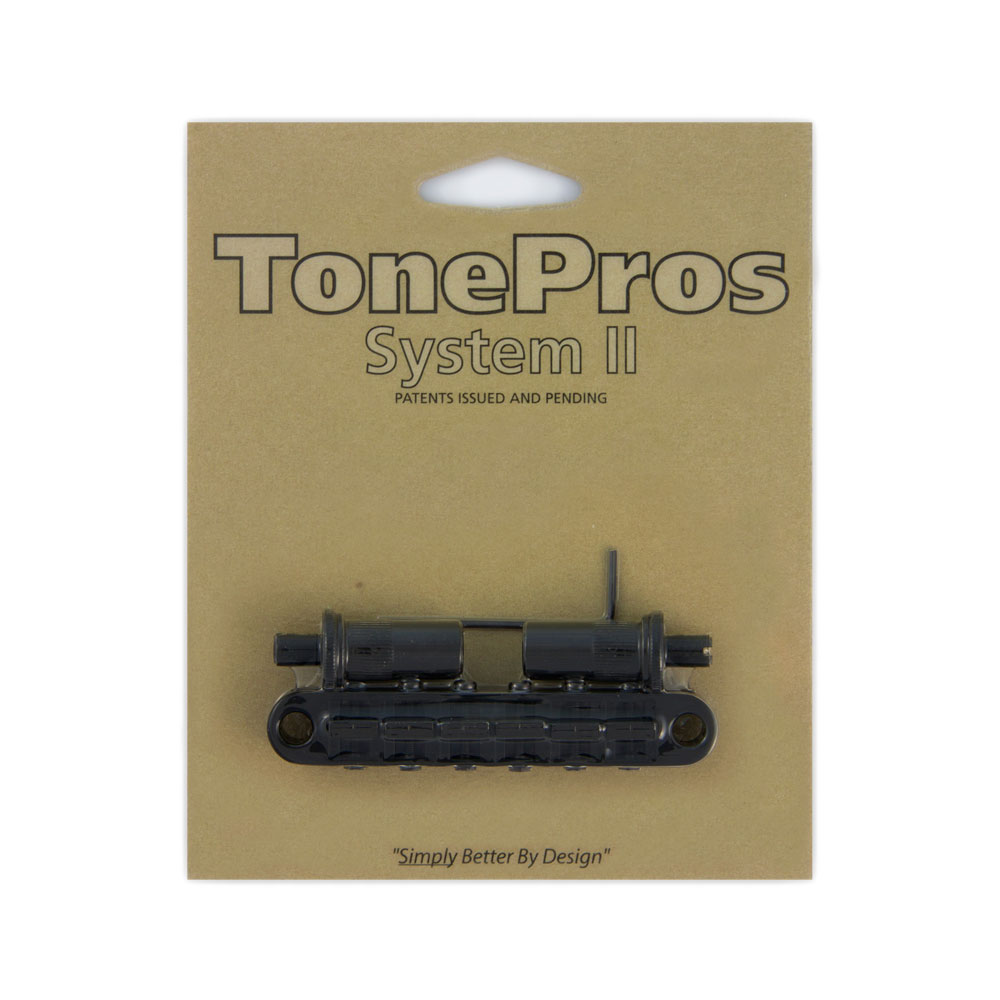 TonePros T3BT-B Metric Tuneomatic Bridge ブラック ギター用ブリッジ 8,435円