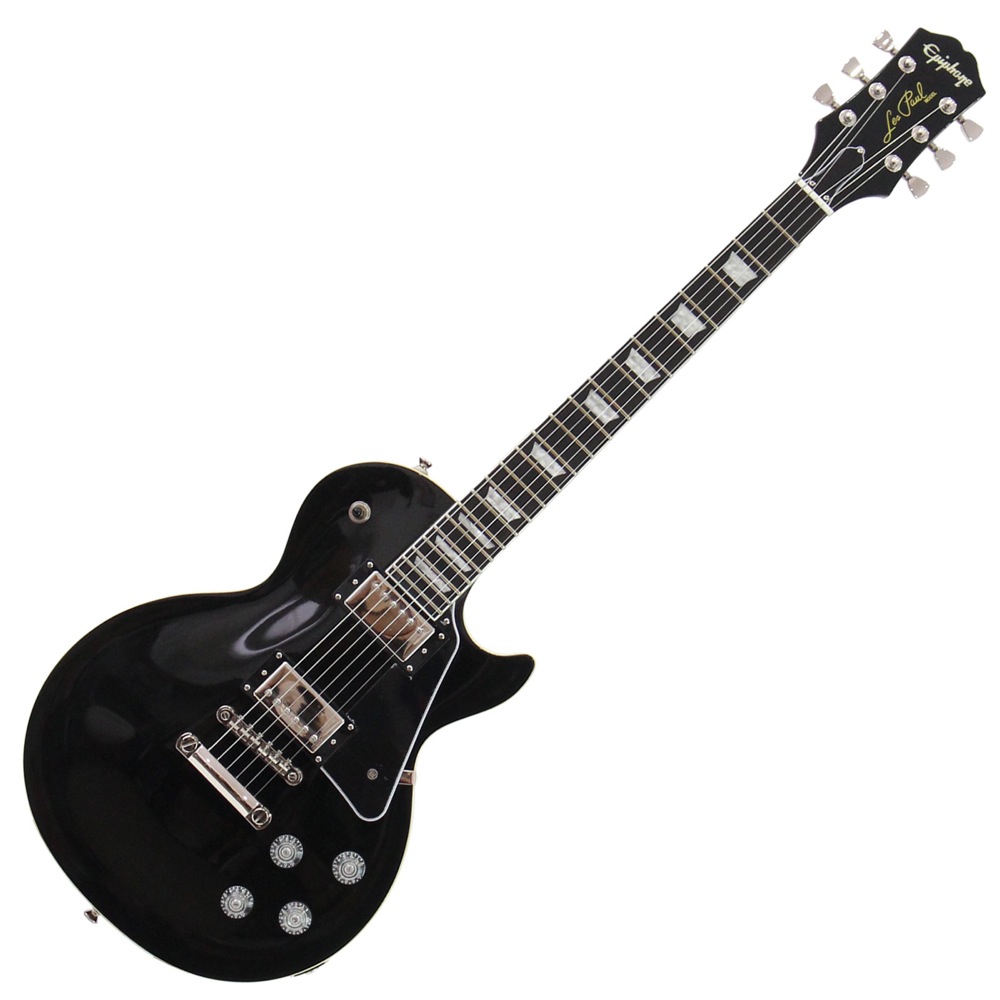 ワンピなど最旬ア エレキギター Les Epiphone Paul エレキギター Black Graphite Modern Brc Com Pk