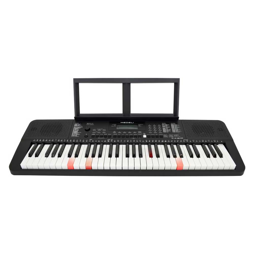 MEDELI M221L 光る鍵盤のキーボード タッチレスポンス付き