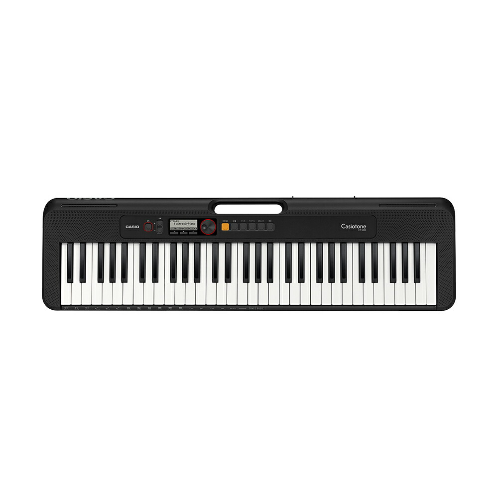 楽天市場】カシオ CASIO CT-S1 BK Casiotone 61鍵盤 電子キーボード