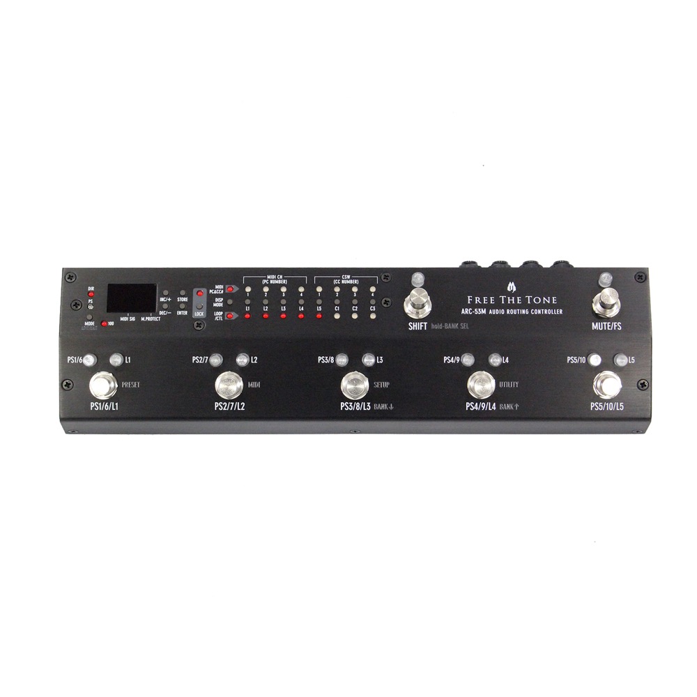 珍しい Free The Tone Audio Routing Controller ARC-53M Black