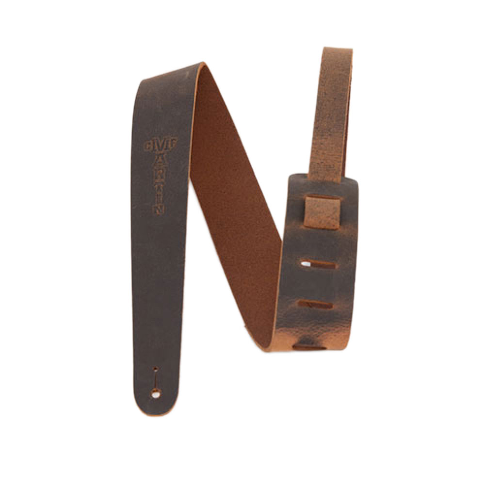 信頼 Martin 18a0065 Vintage Leather Strap Brown ギターストラップw 超美品 Hughsroomlive Com