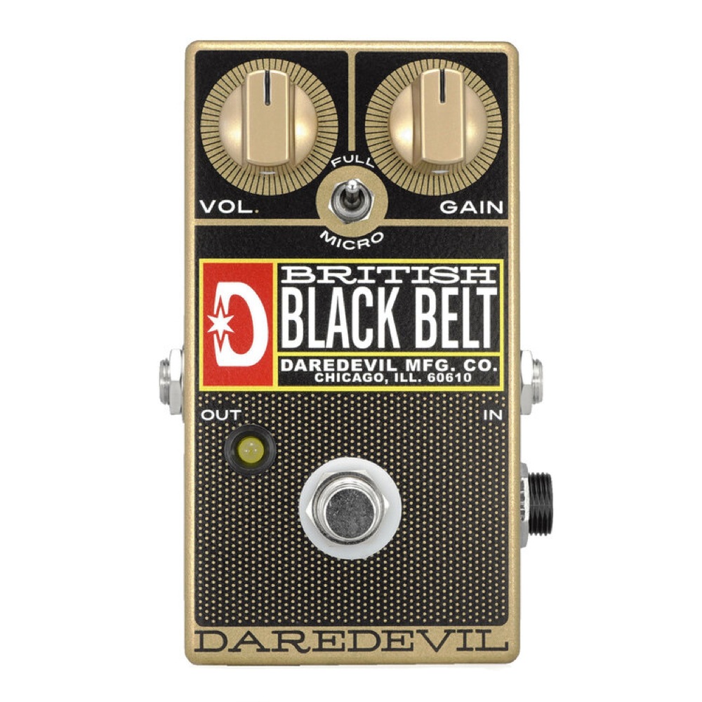 全品送料無料 Daredevil Pedals British Black Belt Gold オーバードライブ ディストーション ギターエフェクター 最終値下げ Haywardyouthacademy Org