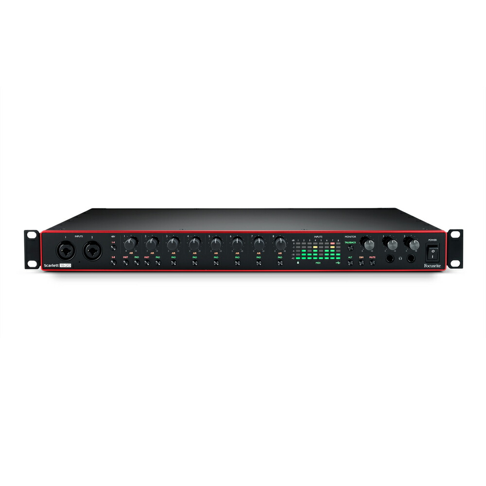 3rd Gen オーディオインターフェイス アウトレット Chuya Onlineフォーカスライト 第三世代 Focusrite Scarlett Used Focusrite Scarlett 18i スカーレット18i
