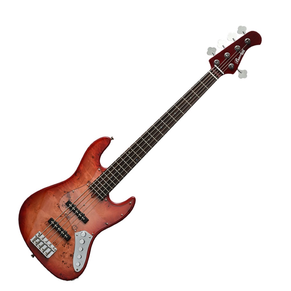 楽天市場】Bacchusベースギター 5弦ベース WJB5-630-RSM/M-Act PTL-SOB