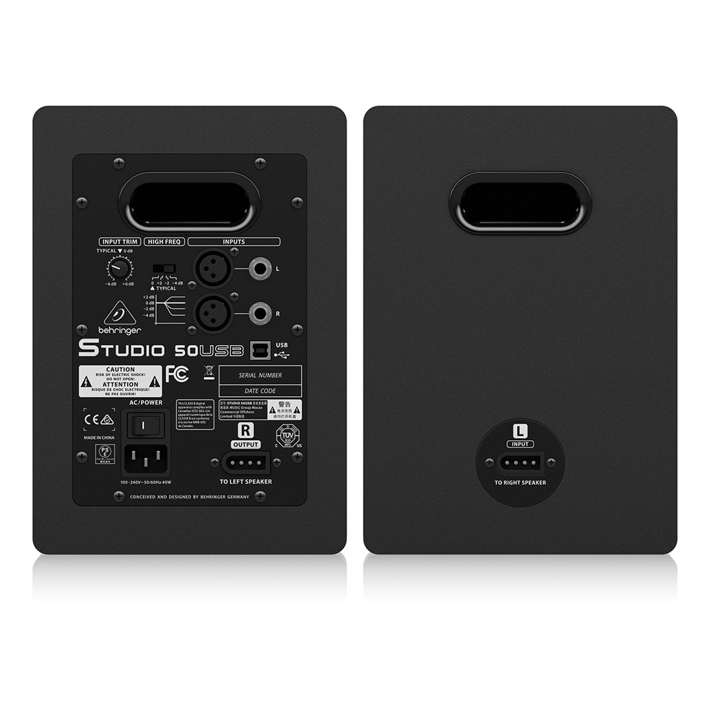 BEHRINGERSTUDIO50USBパワードモニタースピーカー1ペア