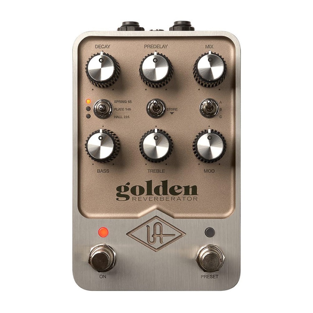 Universal Audio UAFX Golden Reverberator ステレオリバーブ ギターエフェクター｜chuya-online チューヤオンライン