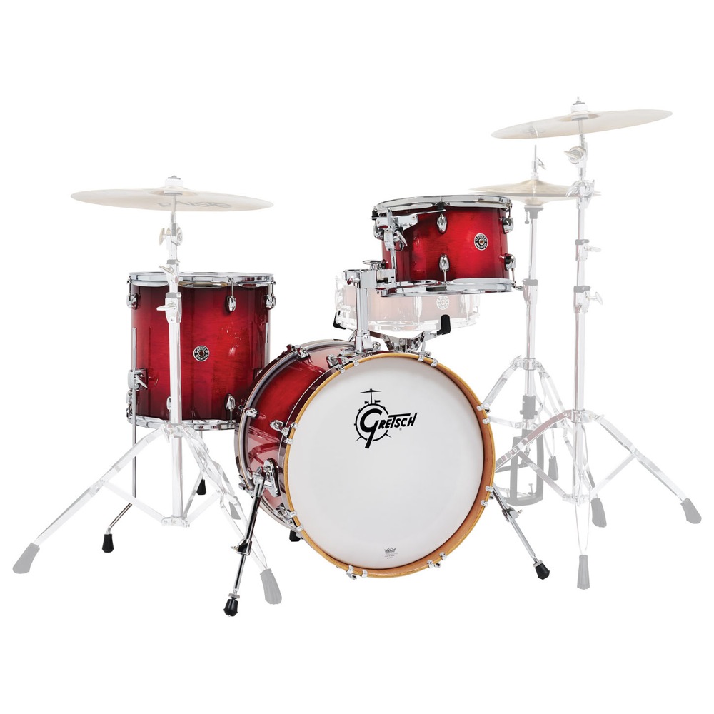最高級 Gretsch Ct1 J4 Gcb Gloss Crimson Burst グロスラッカー ドラムセット 3点シェル