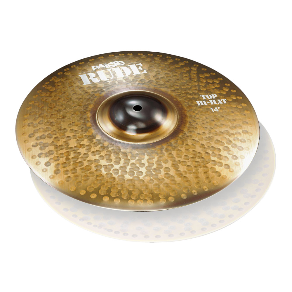 パイステ ハイハットシンバル トップ 14インチ RUDE Hi-Hat TOP 14&rdquo; PAISTE｜chuya-online チューヤオンライン