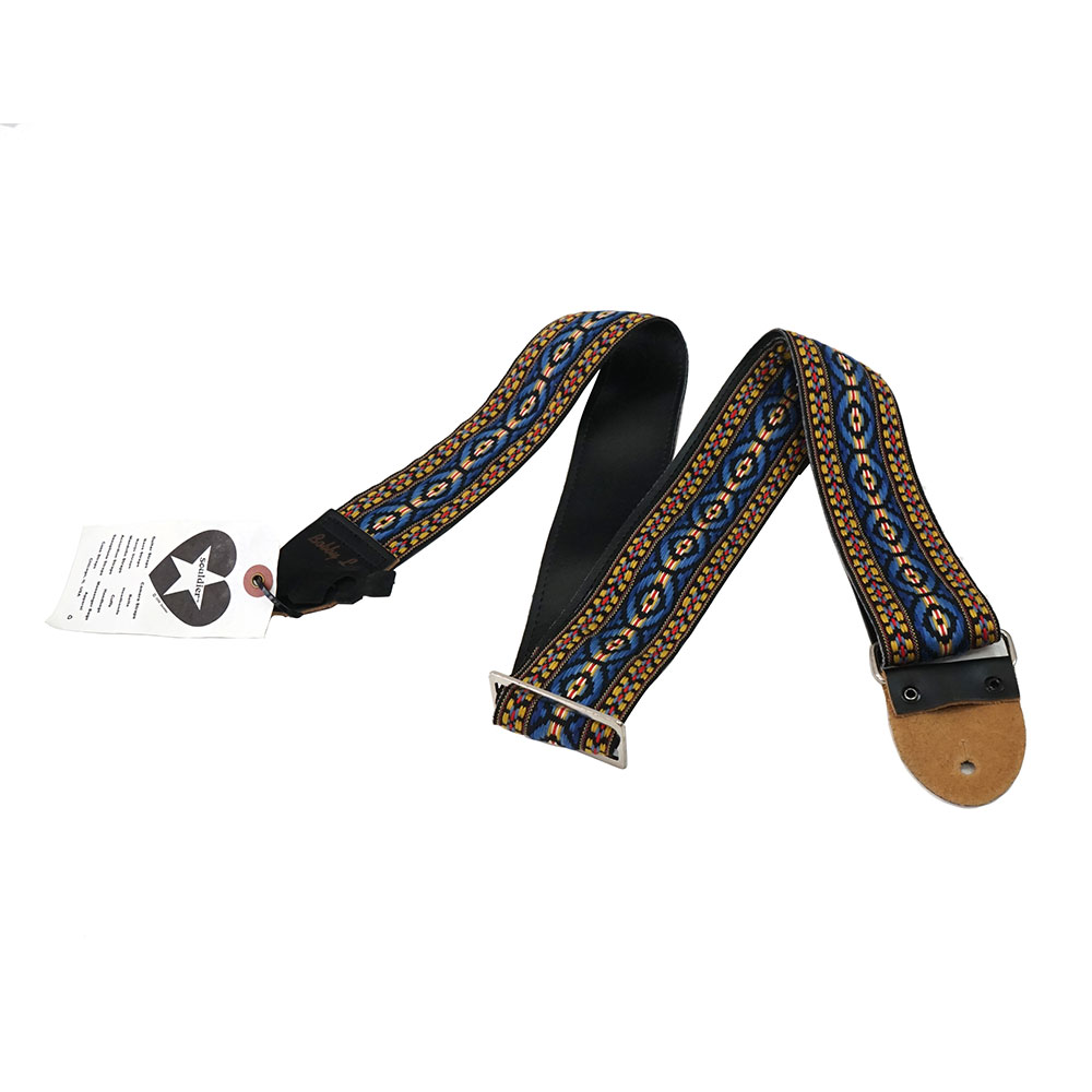 Souldier BLVGS1206 Bobby Lee Bohemian Blue ギターストラップ|chuya-online チューヤオンライン