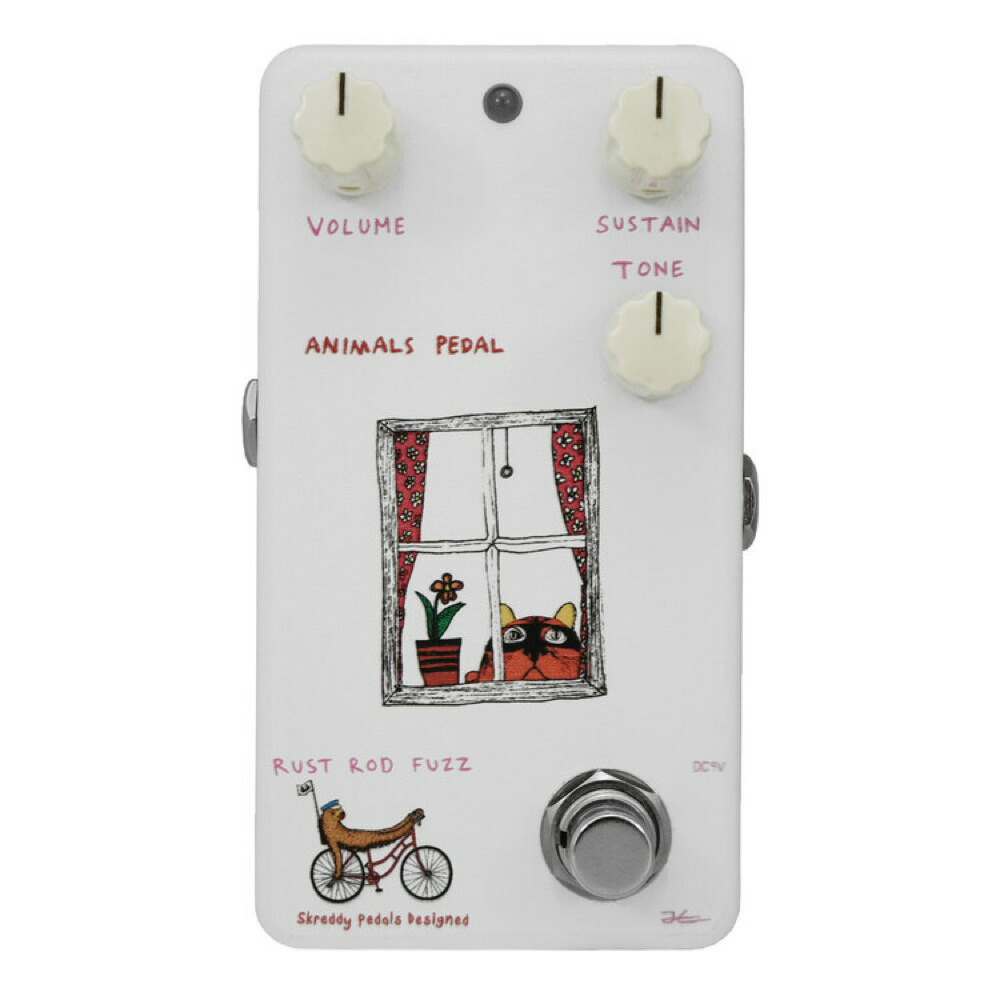 楽天市場】Animals Pedal - Rust Rod Fuzz | ファズ ラムズヘッド