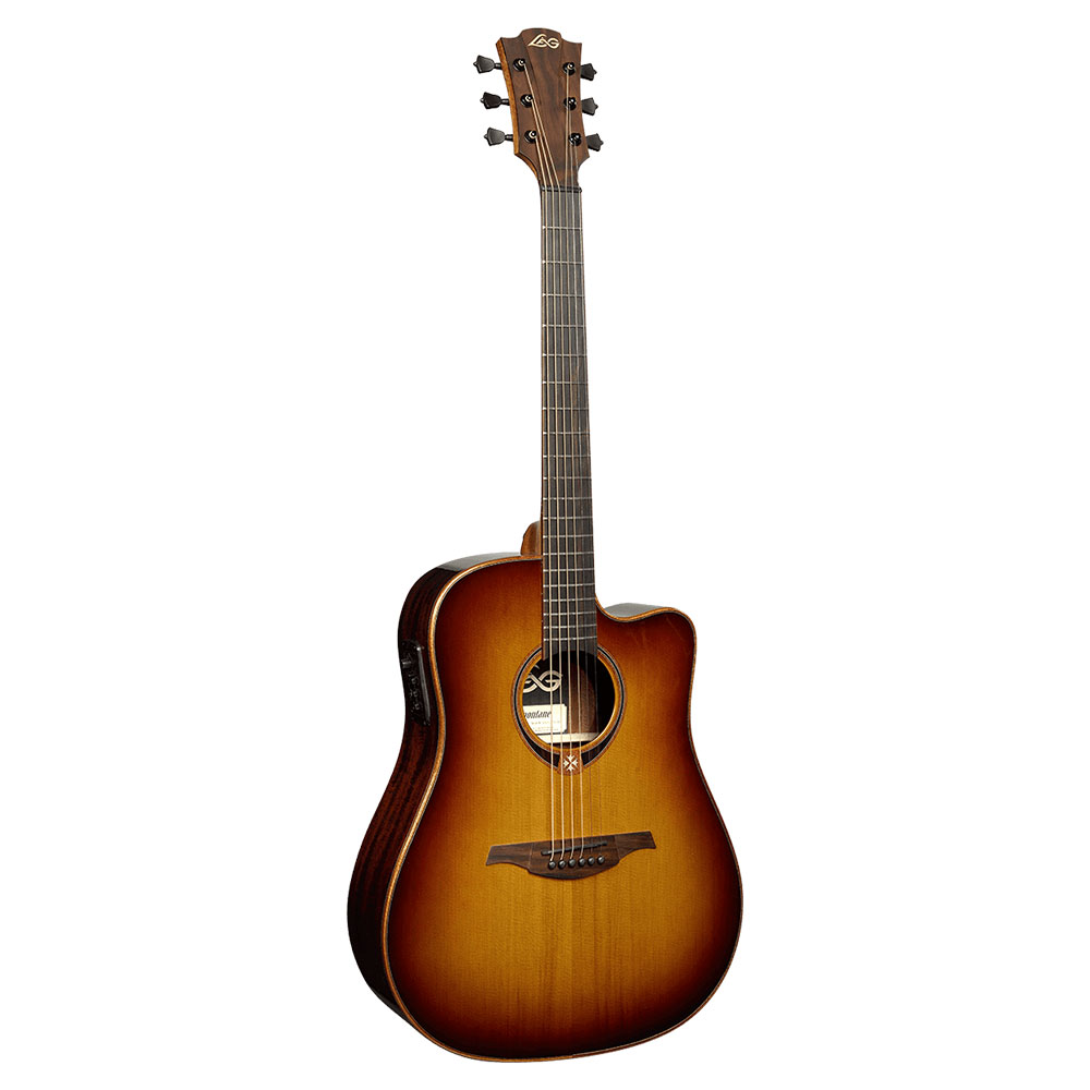 楽天市場】LAG Guitars T118ASCE IVO【スペア弦付き】【送料無料