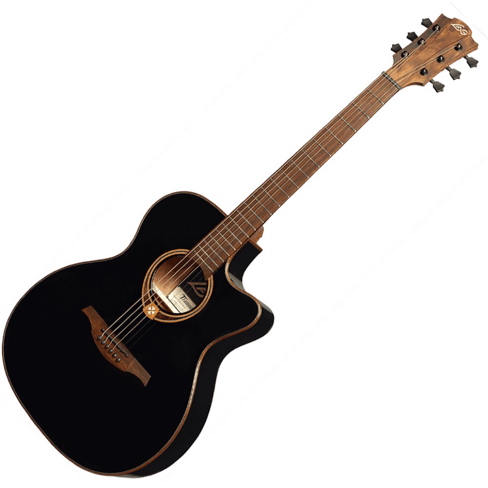 LAG GUITARS T118ACE-BLK エレクトリックアコースティックギター