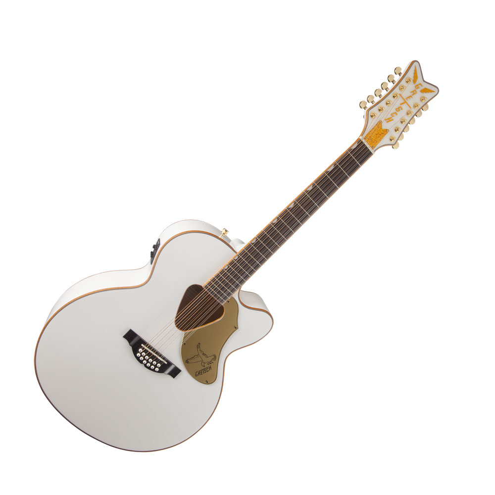 グレッチ GRETSCH G5022CWFE-12 Rancher Falcon Jumbo 12-String Cutaway White 12弦エレクトリックアコースティックギター｜chuya-online チューヤオンライン