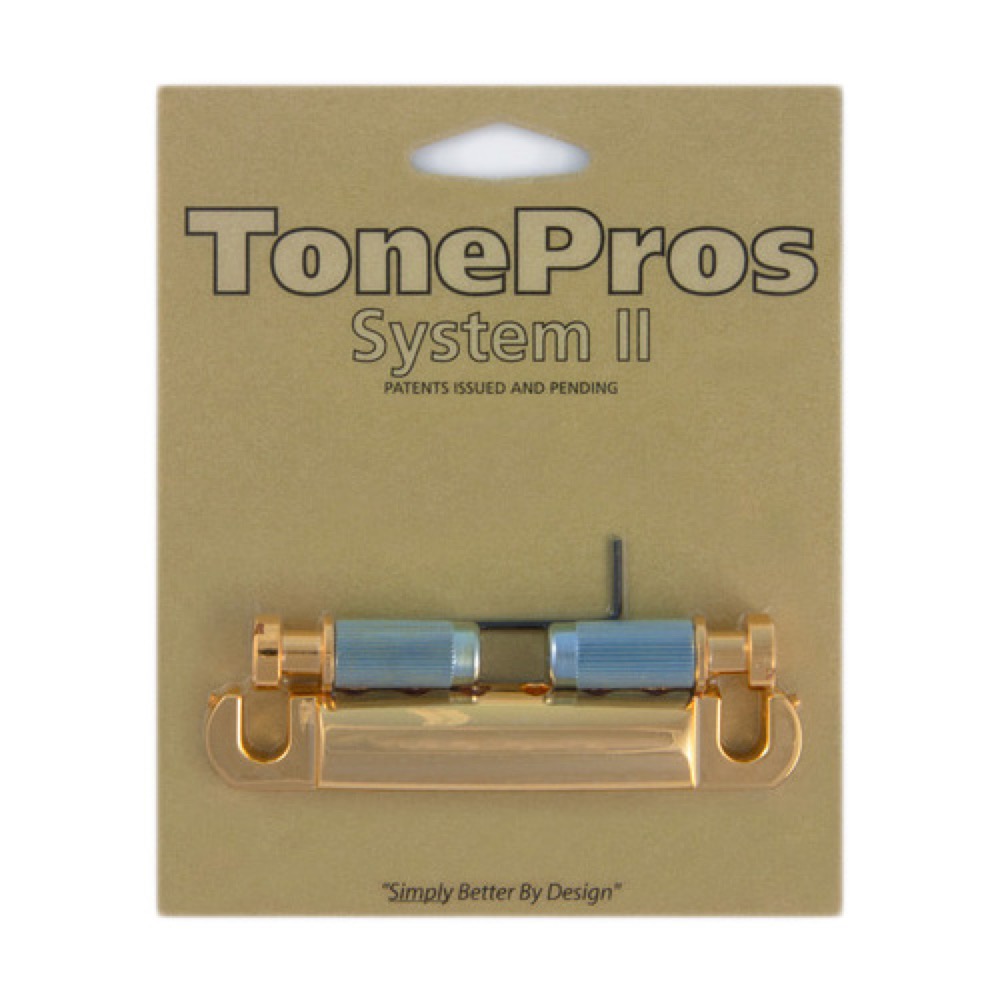 TonePros T1Z-G Metric Tailpiece ゴールド ギター用テールピース|chuya-online チューヤオンライン