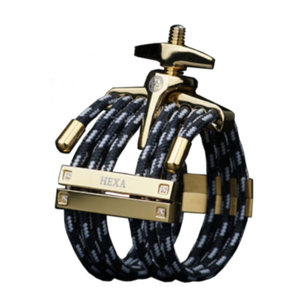 Silverstein Hg06a B クラリネット用リガチャー Hexa Champagne Gold Sサイズ A Frame Tajikhome Com