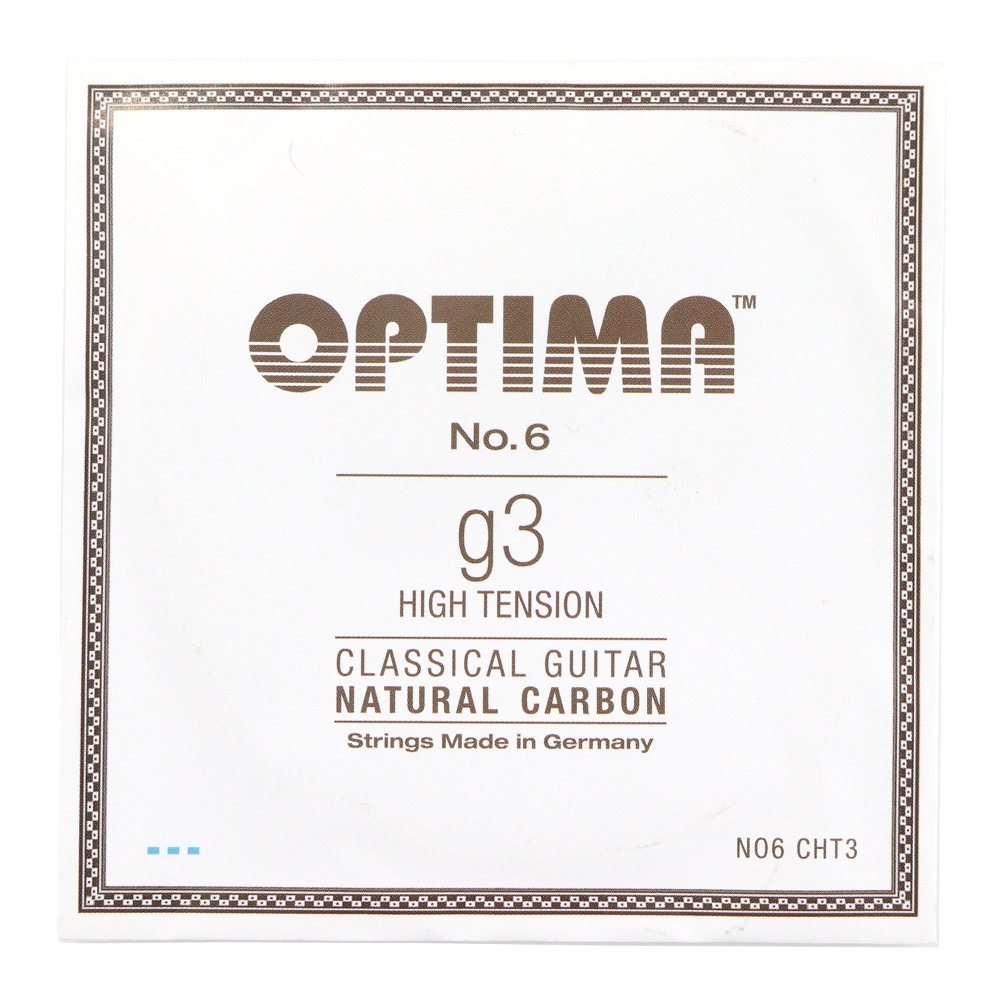 市場 Optima Carbon No6.CHT3 3弦 High G3 Strings Natural