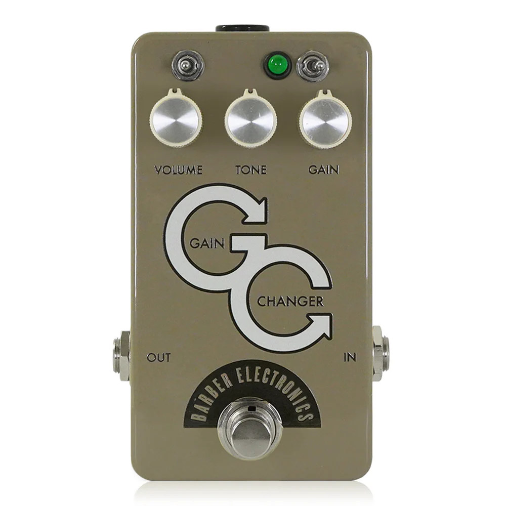 Barber Electronics Gain Changer SR Olive オーバードライブ ギターエフェクター|chuya-online チューヤオンライン