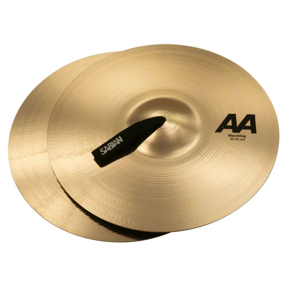 最大41%OFFクーポン SABIAN AA-16M-B AA Marching Band Cymbals 16