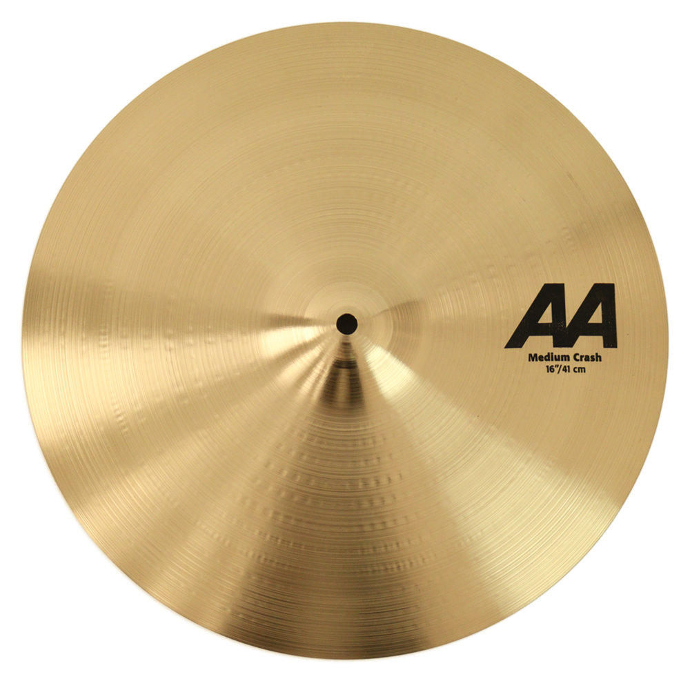 セイビアン シンバル クラッシュ 16インチ SABIAN AA-16MC AA MEDIUM CRASH 16インチ クラッシュシンバル ミディアムクラッシュ｜chuya-online チューヤオンライン