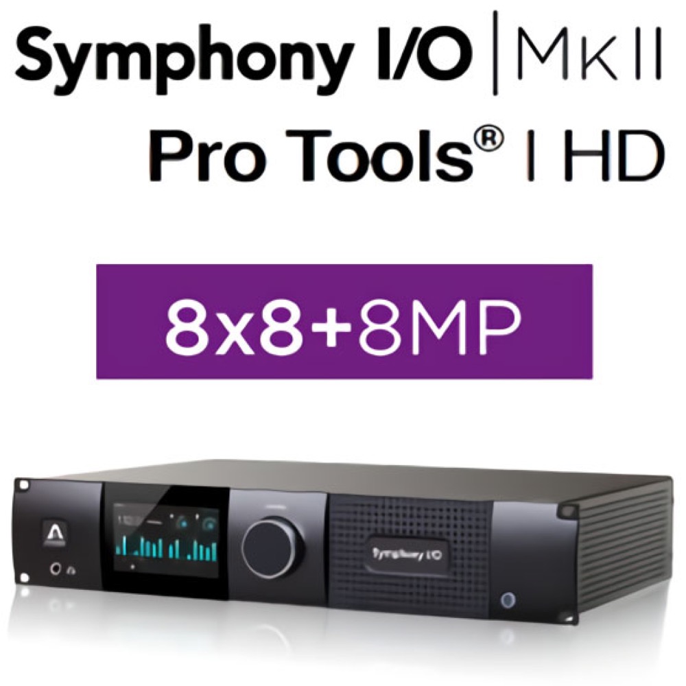 ApogeeSymphonyI/OMKIIPTHDChassiswith8x8AnalogI/O+8x8AES/OPI/O+8MicPreAmpModule(Bothslotspopulated)オーディオインターフェイス