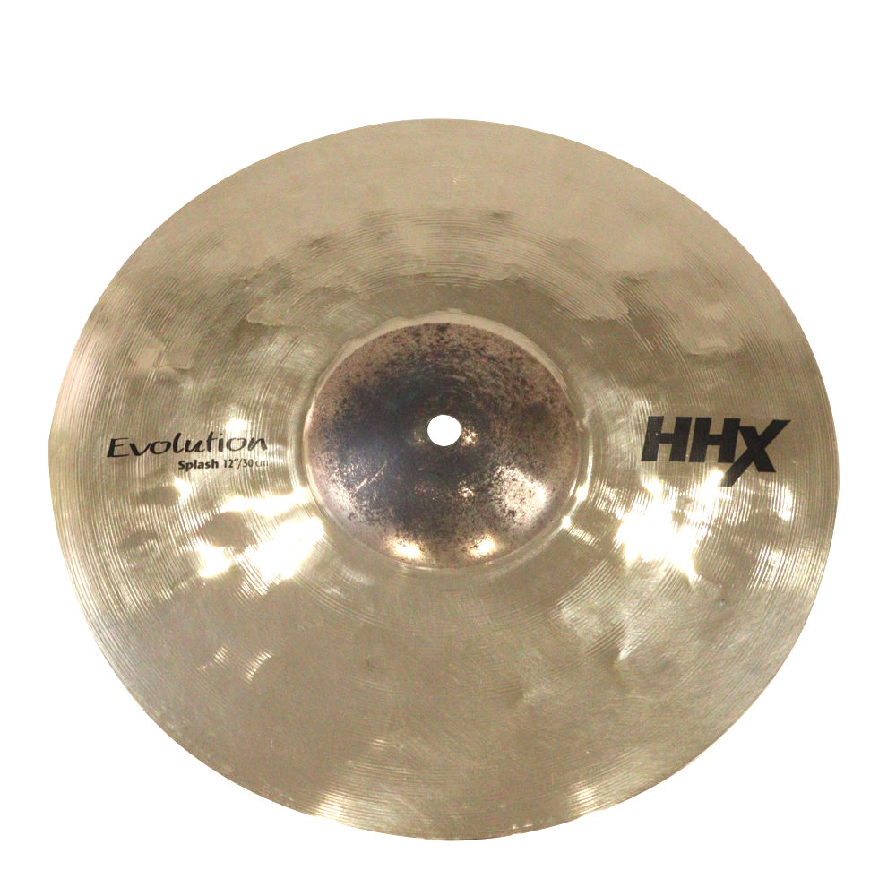 セイビアン シンバル スプラッシュ　12インチ SABIAN HHX-12EVSP-B HHX EVOLUTION SPLASH 12" スプラッシュシンバル｜chuya-online チューヤオンライン