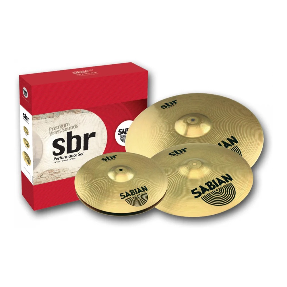 セイビアン シンバル セット SABIAN SBR-PFSET sbr Series PERFORMANCE SET シンバルセット ライド クラッシュ ハイハット｜chuya-online チューヤオンライン