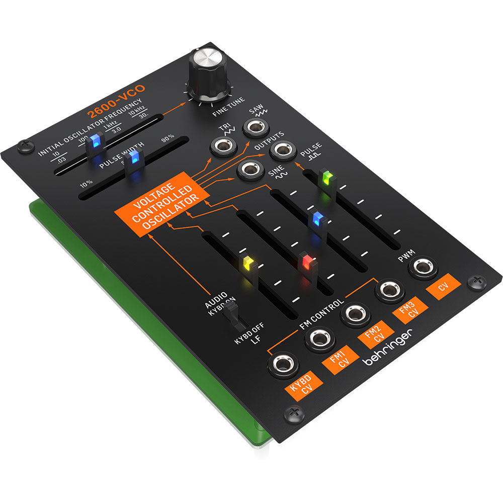 BEHRINGER2600-VCOユーロラックシンセサイザー2600オシレーター回路VCOモジュール