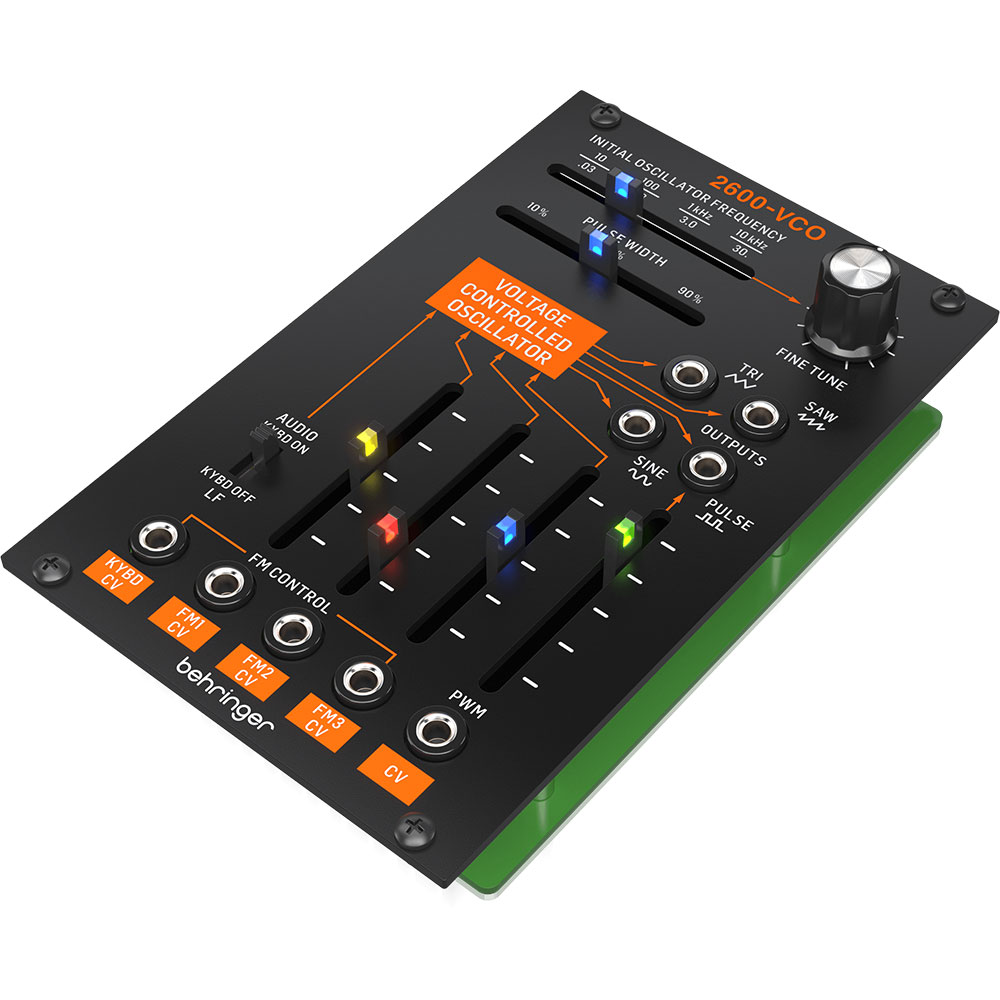 BEHRINGER2600-VCOユーロラックシンセサイザー2600オシレーター回路VCOモジュール