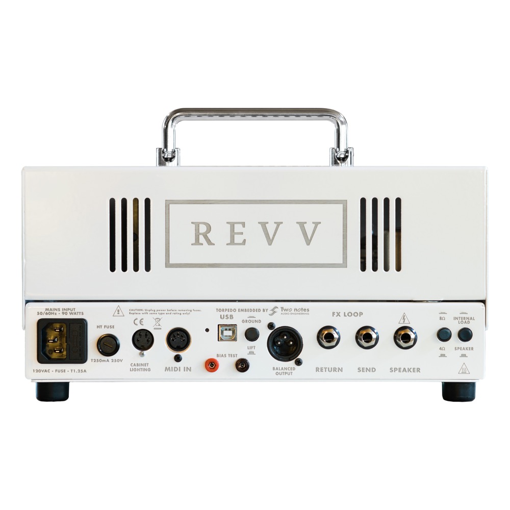 RevvAmplificationD20Whiteギターアンプヘッド