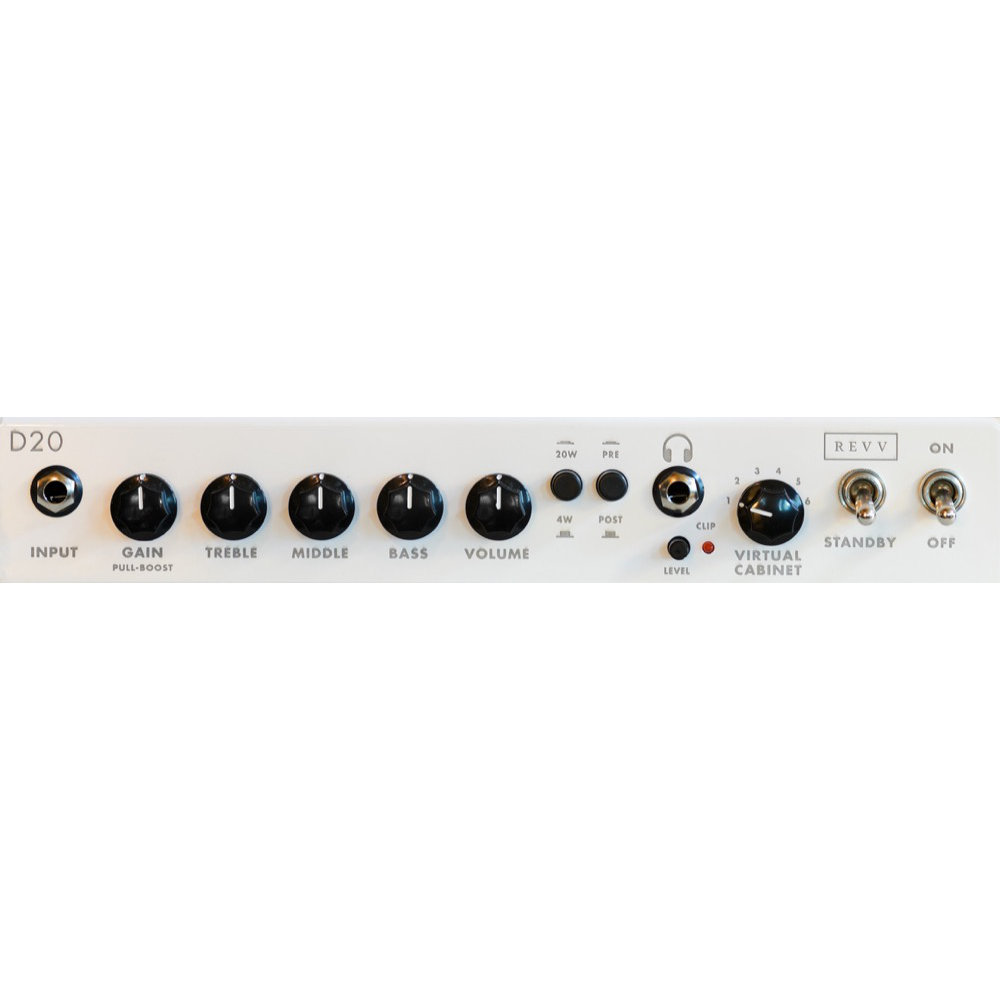 RevvAmplificationD20Whiteギターアンプヘッド