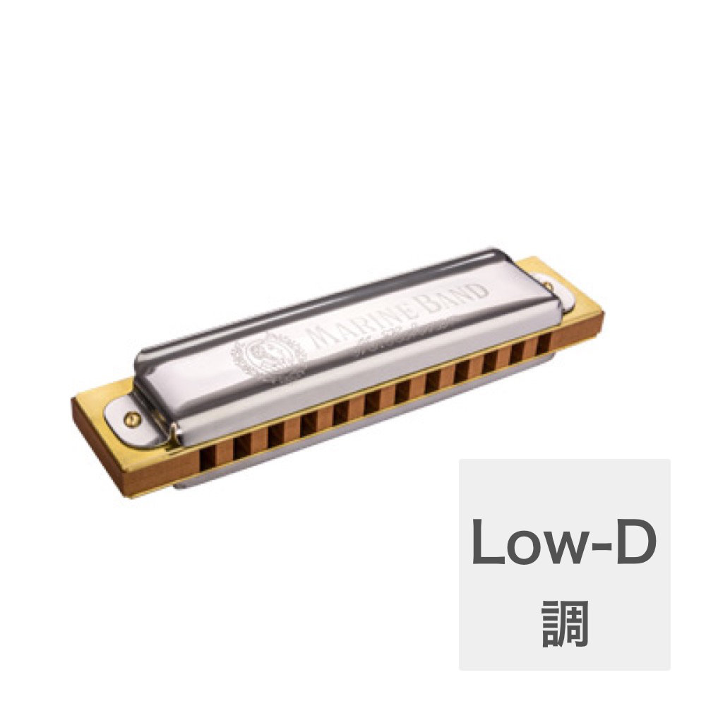 ホーナー ハーモニカ Low-D調 HOHNER Marine Band 364/24 Low-D 12ホールハーモニカ｜chuya-online チューヤオンライン