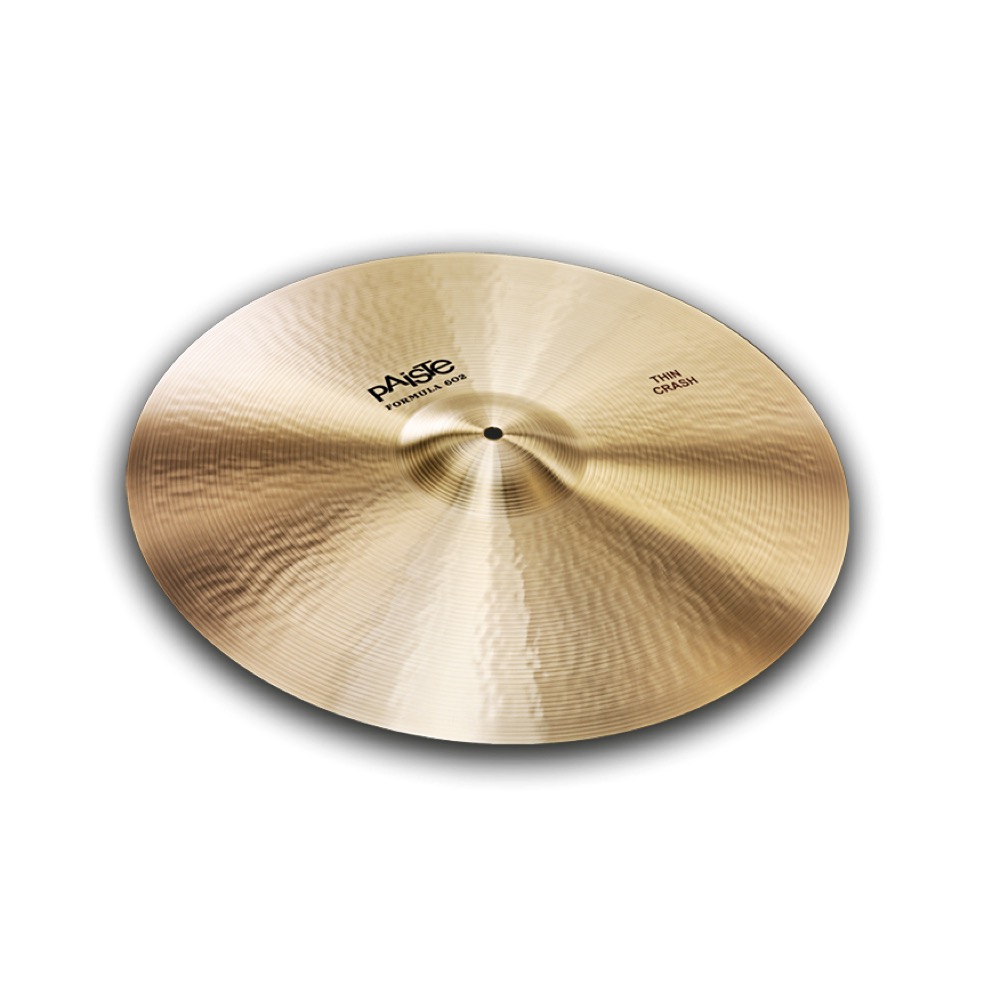 PAISTE Formula 602 Classic Thin Crash 17” クラッシュシンバル