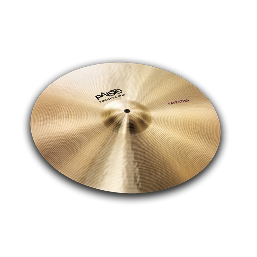 PAISTE Formula 602 Classic Paperthin 20” シンバル ドラム