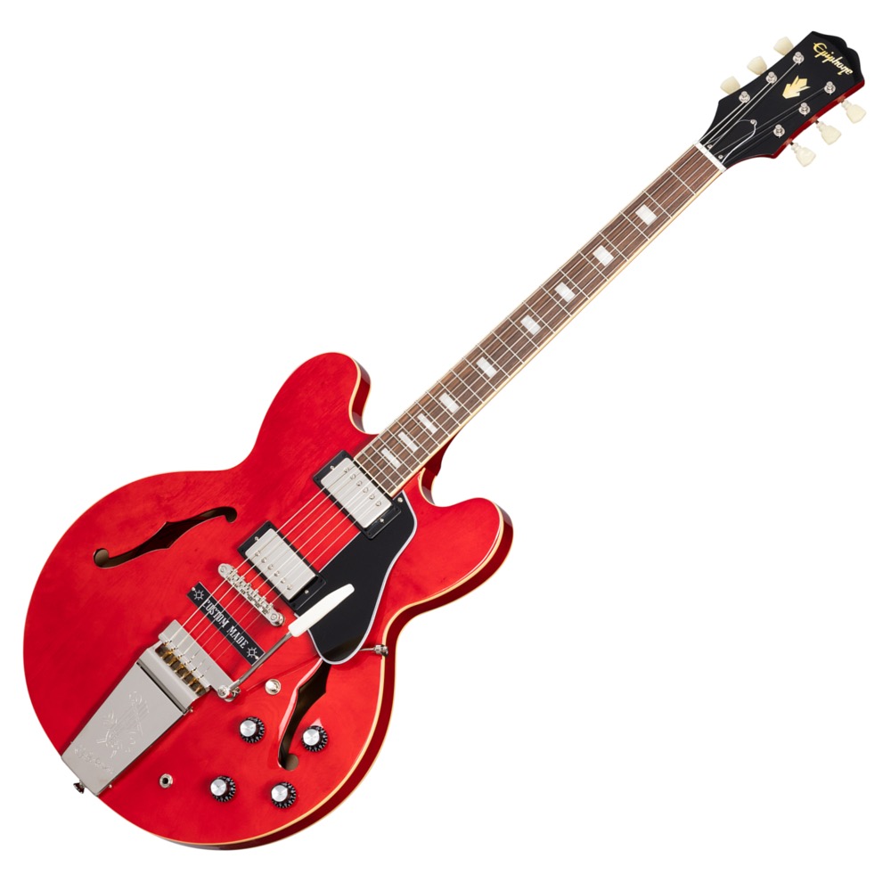 フルアコ　Epiphoneブロードウェイ　ほぼ新品 Epiphone Broadway Vintage Sunvurst エレキギター フルアコ