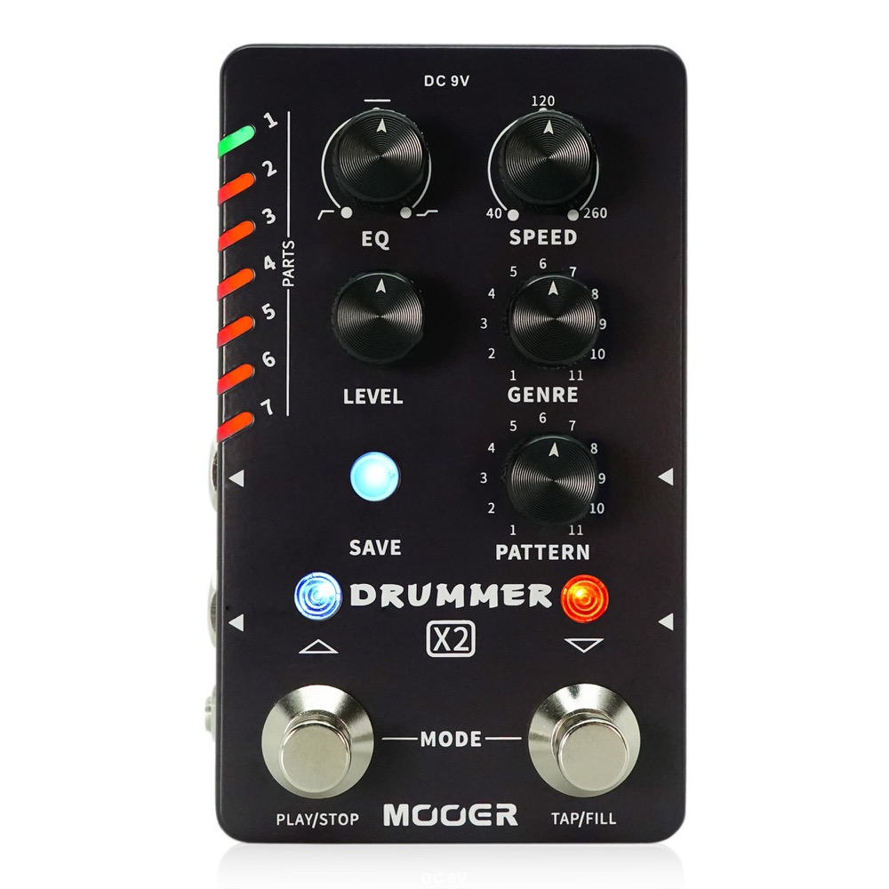 MOOER LOOPER X2 ルーパー Mooer（ムーアー）から多彩な機能を備えたステレオサンプリング