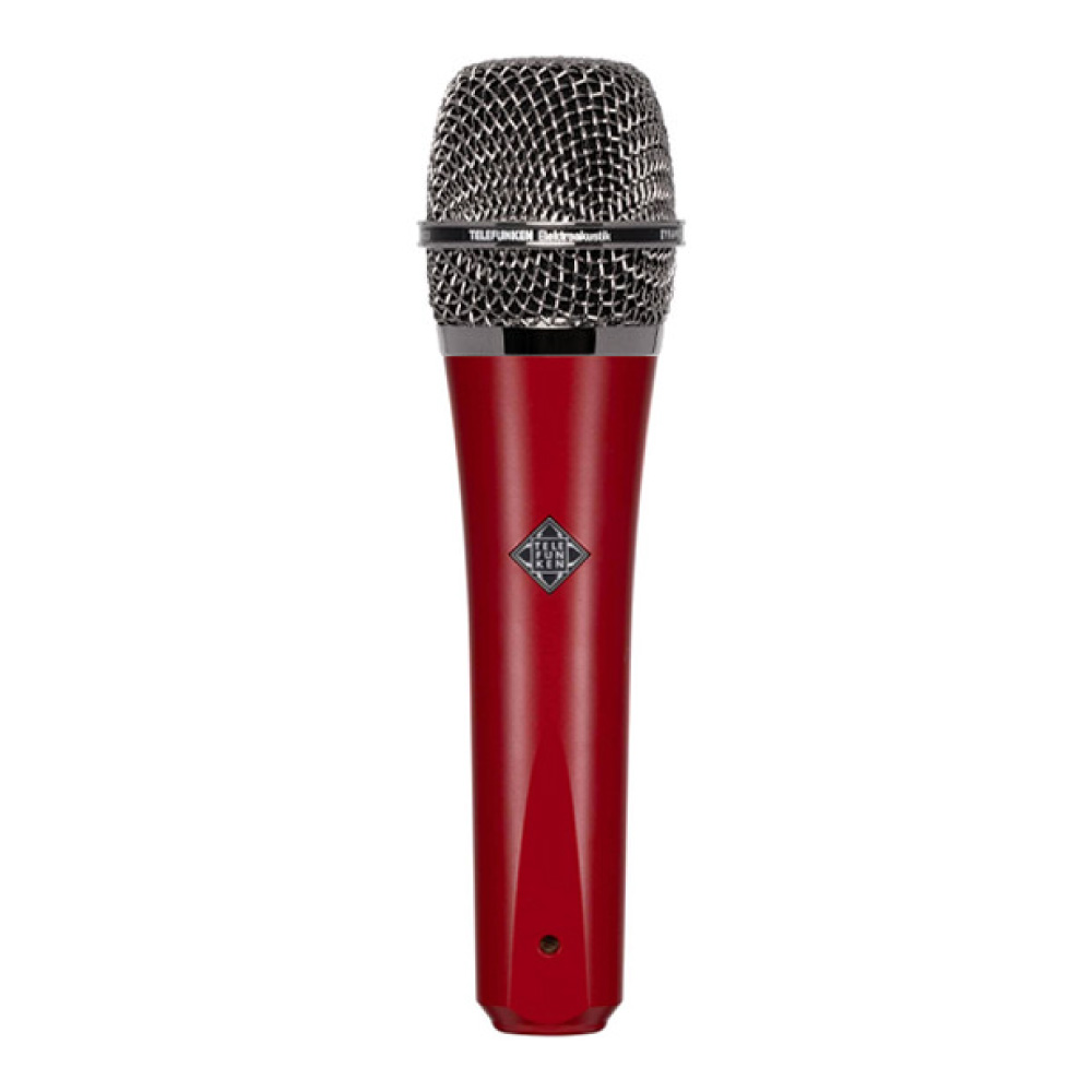 TELEFUNKEN M80 Custom Shop レッド/ガンメタル ダイナミックマイク｜chuya-online チューヤオンライン