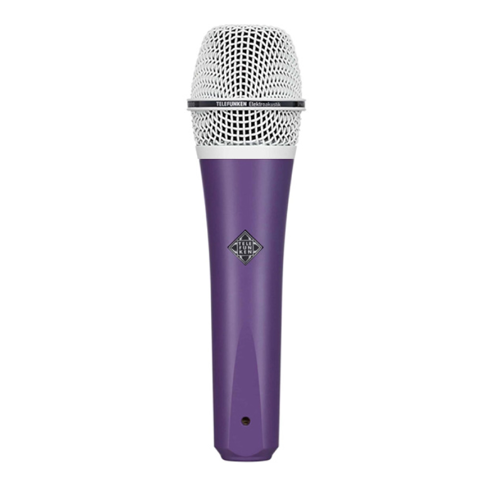 TELEFUNKEN M80 Custom Shop パープル/ホワイト ダイナミックマイク