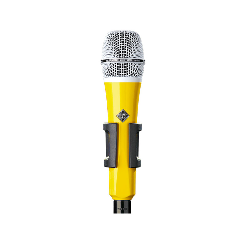 TELEFUNKEN M80 Custom Shop イエロー/ホワイト ダイナミックマイク