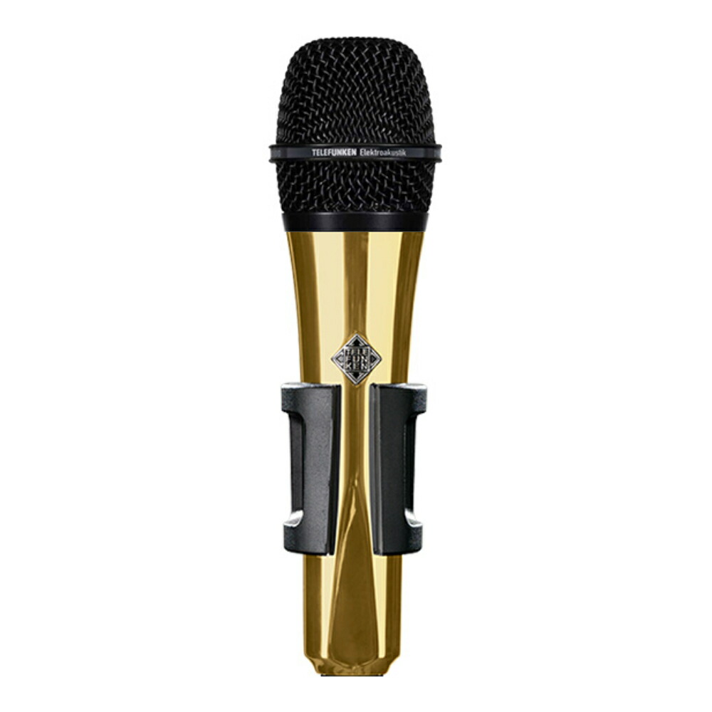 TELEFUNKEN M80 Custom Shop ゴールド/ブラック ダイナミックマイク