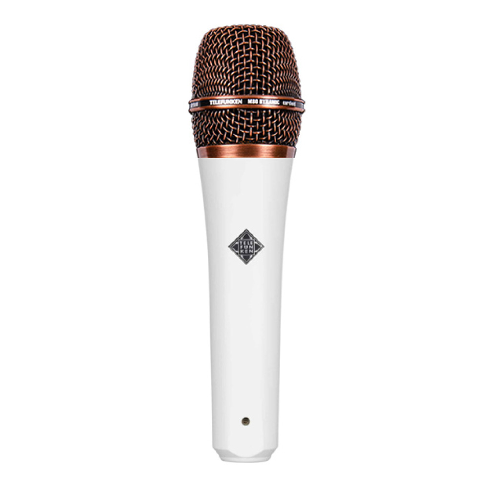 TELEFUNKEN M80 Custom Shop ホワイト/カッパー ダイナミックマイク