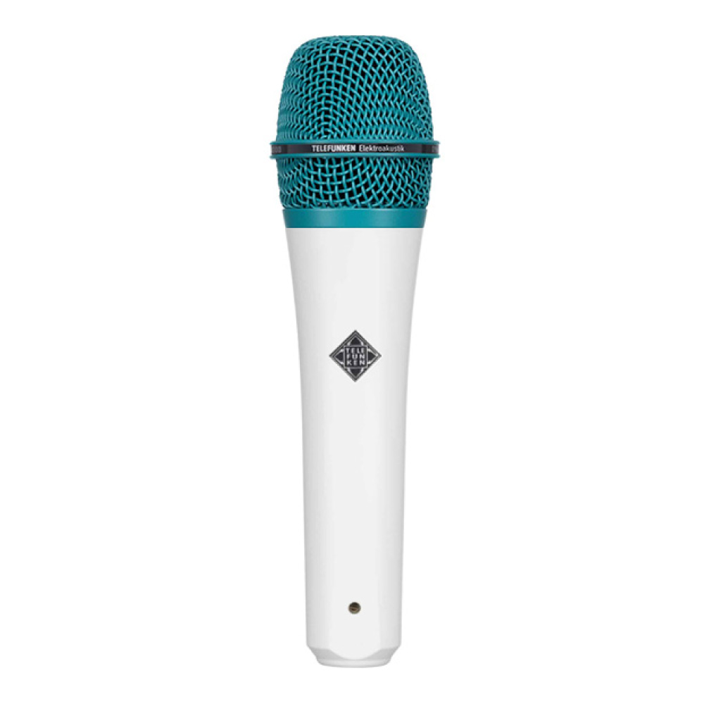 TELEFUNKEN M80 Custom Shop ホワイト/ターコイズ ダイナミックマイク 30,030円