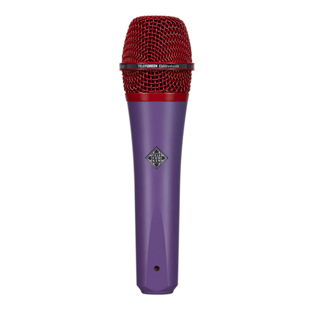 TELEFUNKEN M80 Custom Shop パープル/レッド ダイナミックマイク
