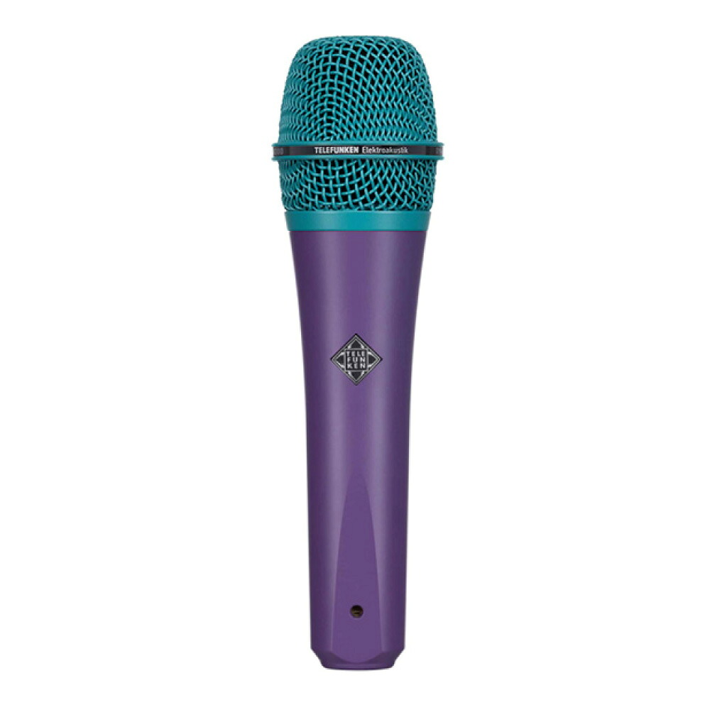 TELEFUNKEN M80 Custom Shop パープル/ターコイズ ダイナミックマイク