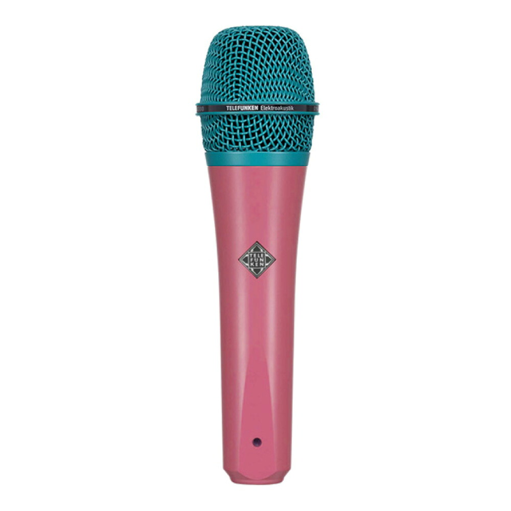 TELEFUNKEN M80 Custom Shop ピンク/ターコイズ ダイナミックマイク