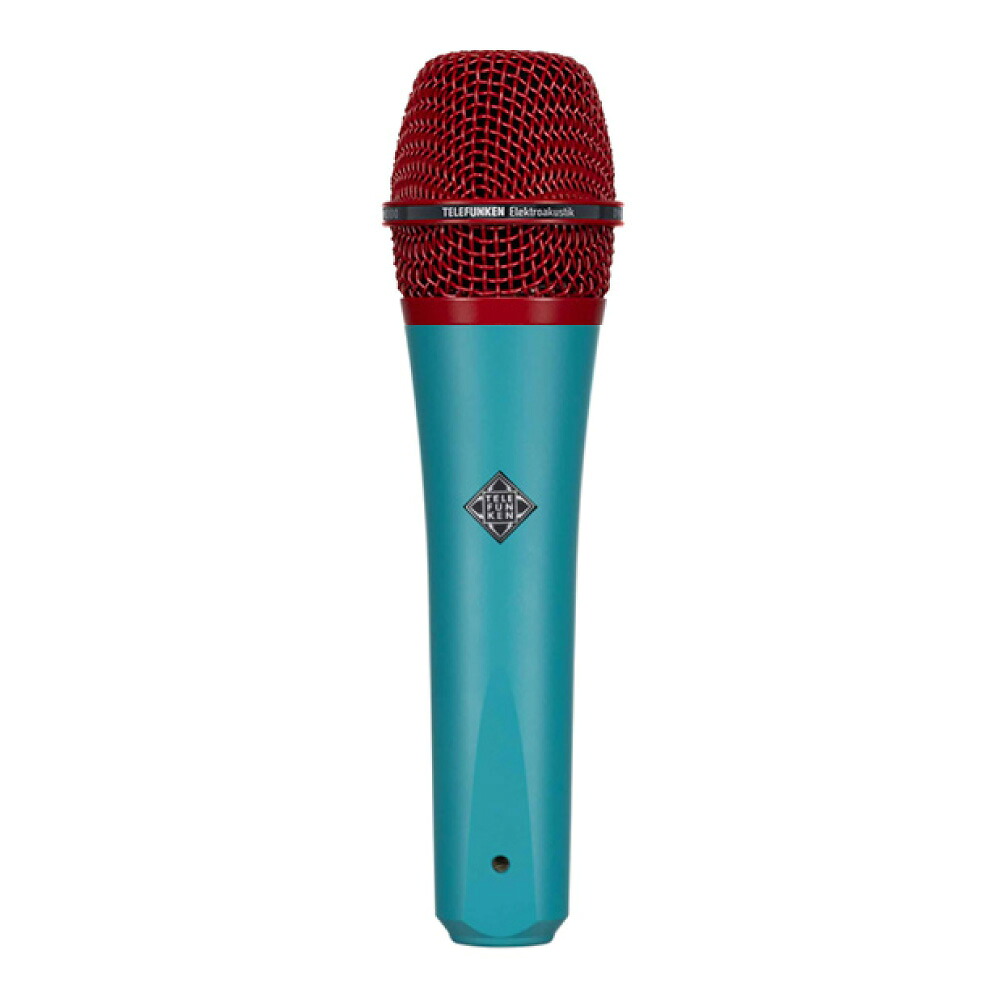 TELEFUNKEN M80 Custom Shop ターコイズ/レッド ダイナミックマイク