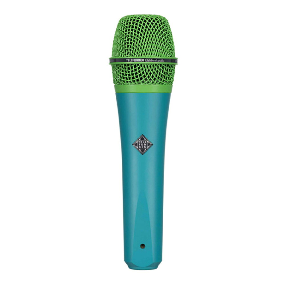 TELEFUNKEN M80 Custom Shop ターコイズ/グリーン ダイナミックマイク