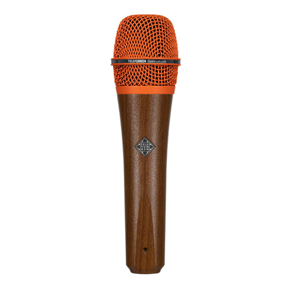 TELEFUNKEN M80 Custom Shop ダークウッド/オレンジ ダイナミックマイク 30,030円