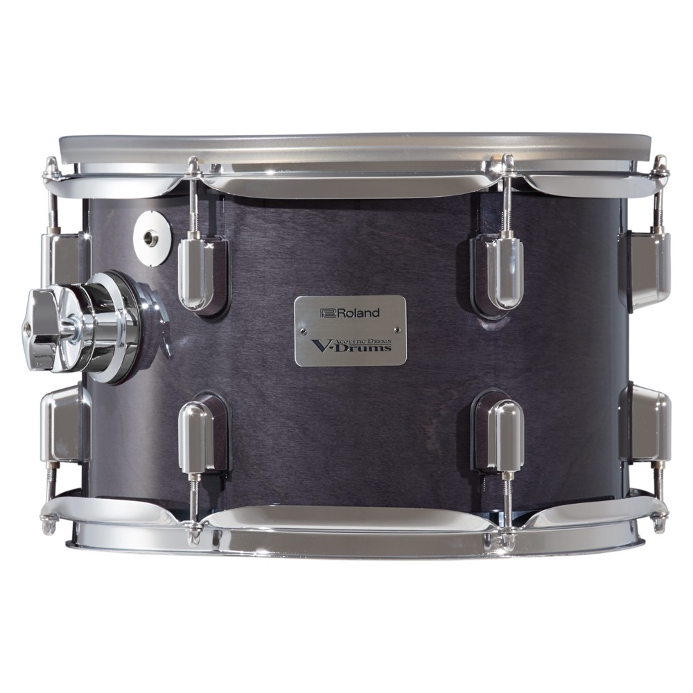 ローランド ROLAND PDA120-GE V-Drums Acoustic Design用タムパッド グロスエボニー 12インチ 木製シェル|chuya-online チューヤオンライン